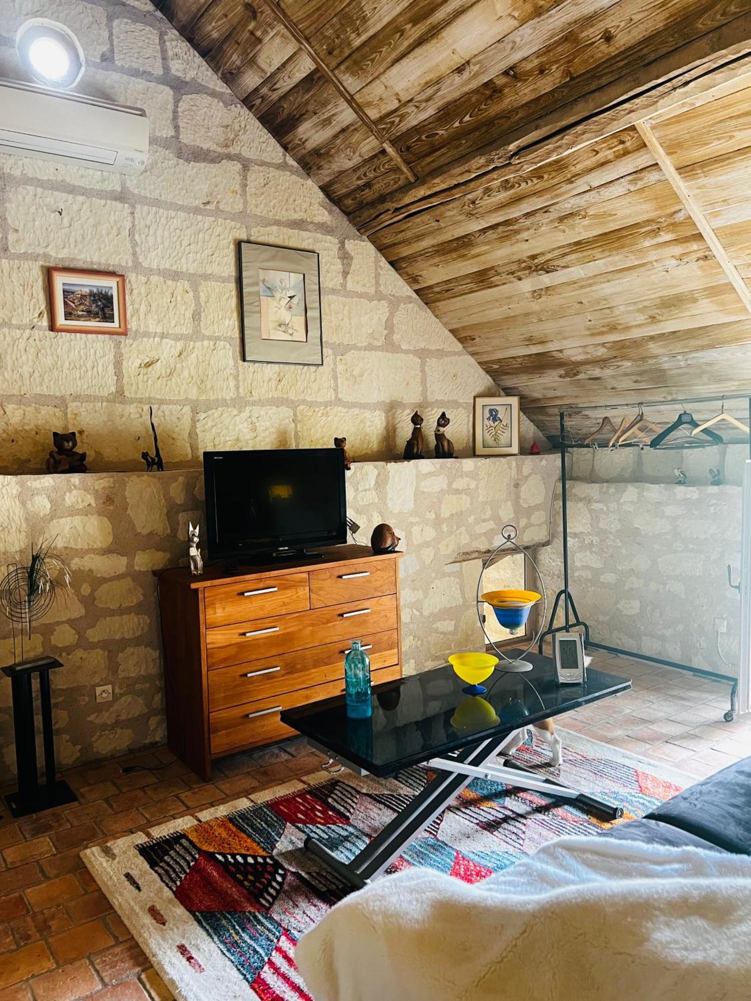 Chateau De La Thibaudiere - Chambre Du Tonneau Allonnes  Esterno foto
