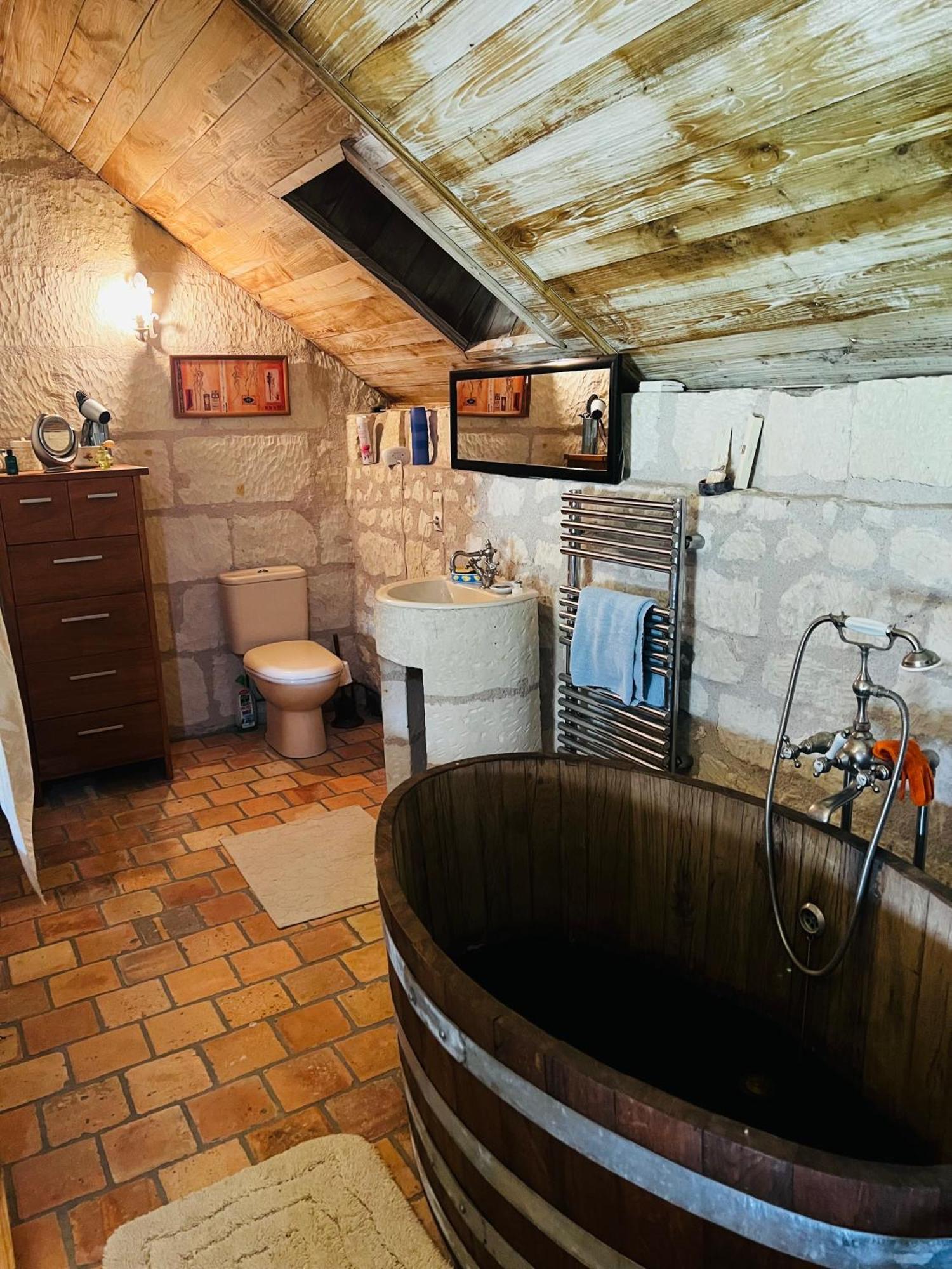 Chateau De La Thibaudiere - Chambre Du Tonneau Allonnes  Esterno foto